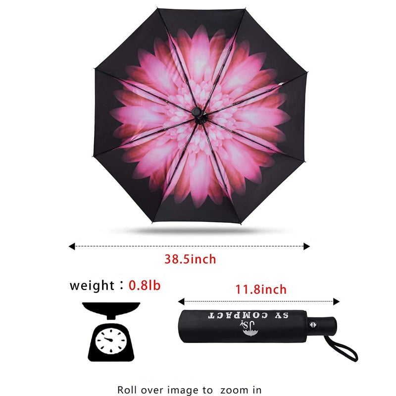 SY COMPACT Travel Umbrella Windproof Automatic Umbrellas Small Compact UV Sun Protection Factory Outlet Umbrella - Image 2